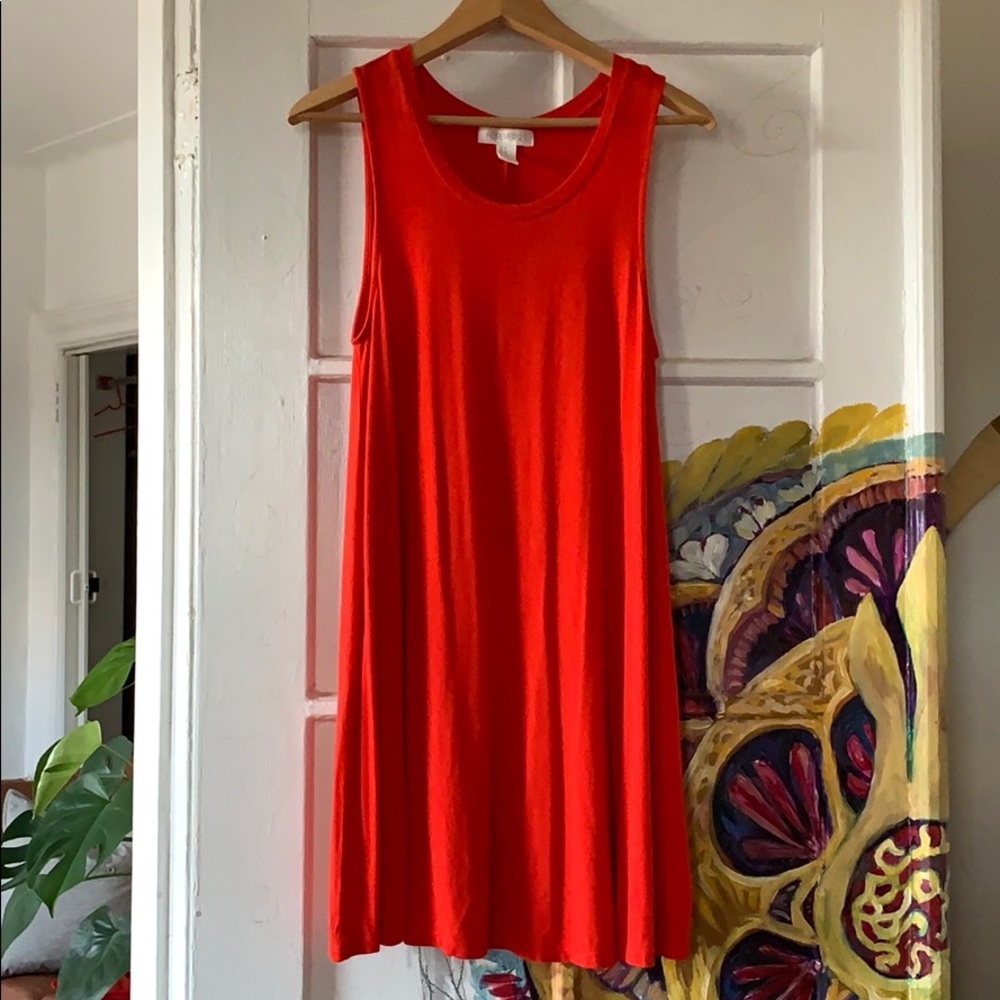 Little comfortable red dress